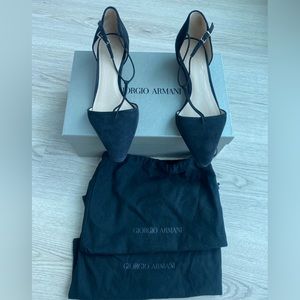 Armani sandals. Worn just once. Size 37 but run small.